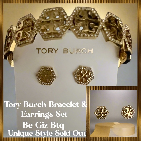 🆕 Tory BurchAuthentic Bracelet & Earrings At Awesome Prices To Buy Now & Save